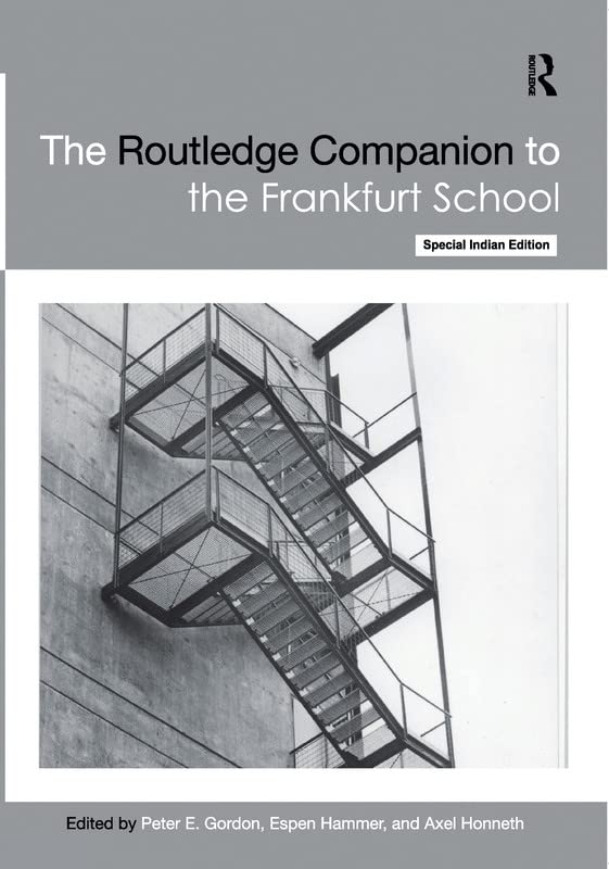 The Routledge Companion to the Frankfurt School - Retail Maharaj