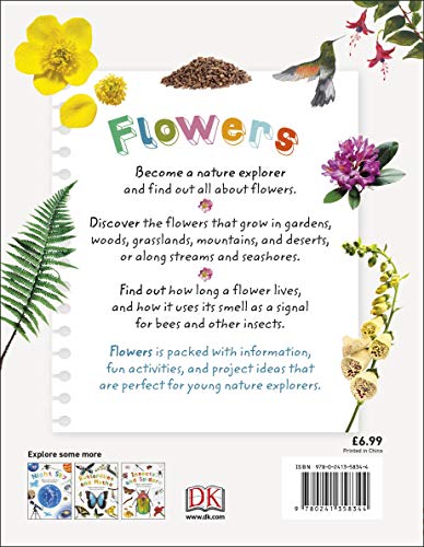 Flowers: Explore Nature with Fun Facts and Activities (Nature Explorers) - Retail Maharaj