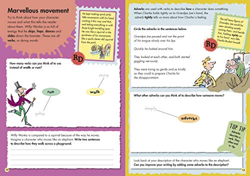 Roald Dahl's Creative Writing with Charlie and the Chocolate Factory: How to Write Tremendous Characters - Retail Maharaj