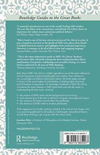 The Routledge Guidebook to Mill's On Liberty (The Routledge Guides to the Great Books) - Retail Maharaj