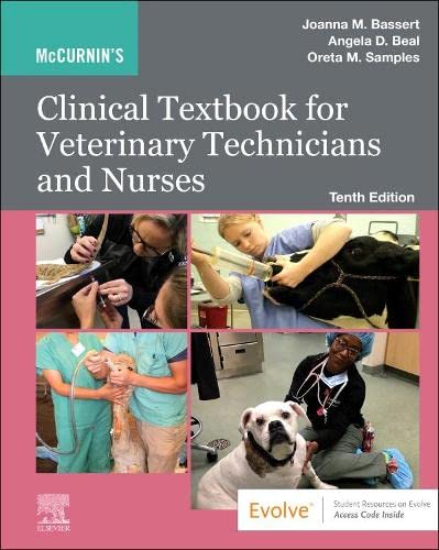 Old Edition - McCurnin's Clinical Textbook for Veterinary Technicians and Nurses