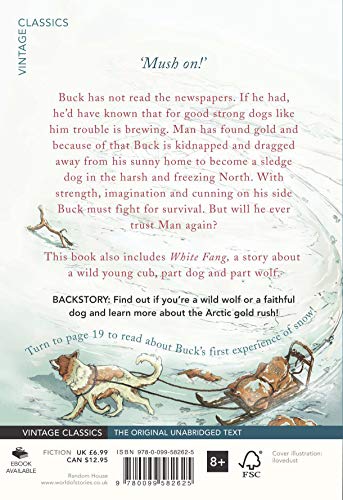 The Call of the Wild and White Fang (Vintage Children's Classics) - Retail Maharaj