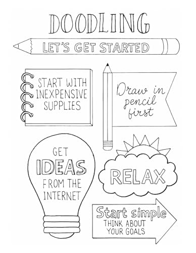 Doodle Days: Over 100 Creative Ideas for Doodling, Drawing, and Journaling