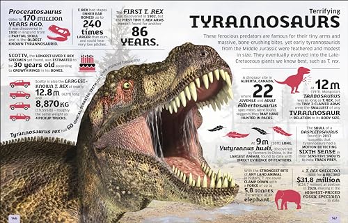 Our World in Numbers Dinosaurs and Other Prehistoric Life: An Encyclopedia of Fantastic Facts - Retail Maharaj
