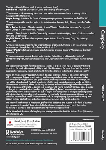 Complexity:A Key Idea for Business and Society - Retail Maharaj