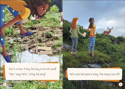 Phonic Books Moon Dogs Extras Set 2: Adjacent consonants and consonant digraphs (Phonic Books Catch Up Readers) - Retail Maharaj