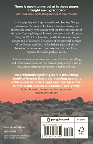 Touching My Father's Soul: Climbing Everest in the Footsteps of Tenzing Norgay - Retail Maharaj