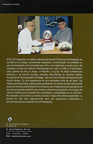 70 Anos En La Homeopatia Experiencias Clinicas De Koppikar - Retail Maharaj