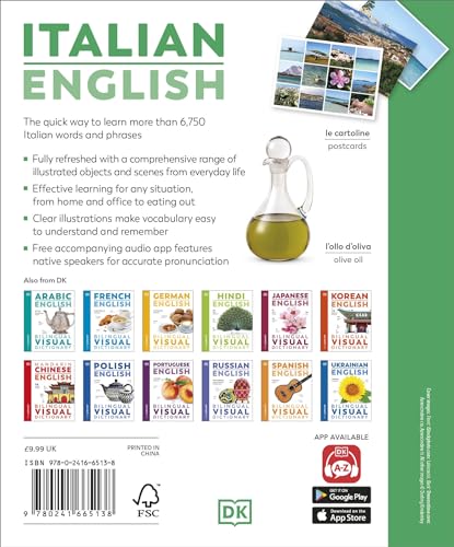 Italian English Bilingual Visual Dictionary (DK Bilingual Visual Dictionaries) - Retail Maharaj