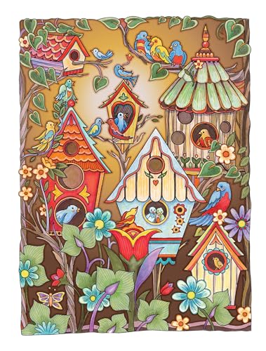 Creative Haven Birds and Blossoms Coloring Book - Retail Maharaj