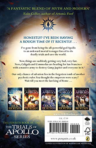 The Tyrant's Tomb (The Trials of Apollo Book 4) - Retail Maharaj