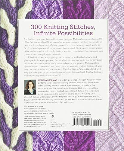 The Knit Stitch Pattern Handbook
