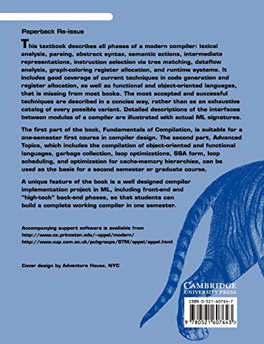 Modern Compiler Implementation in ML