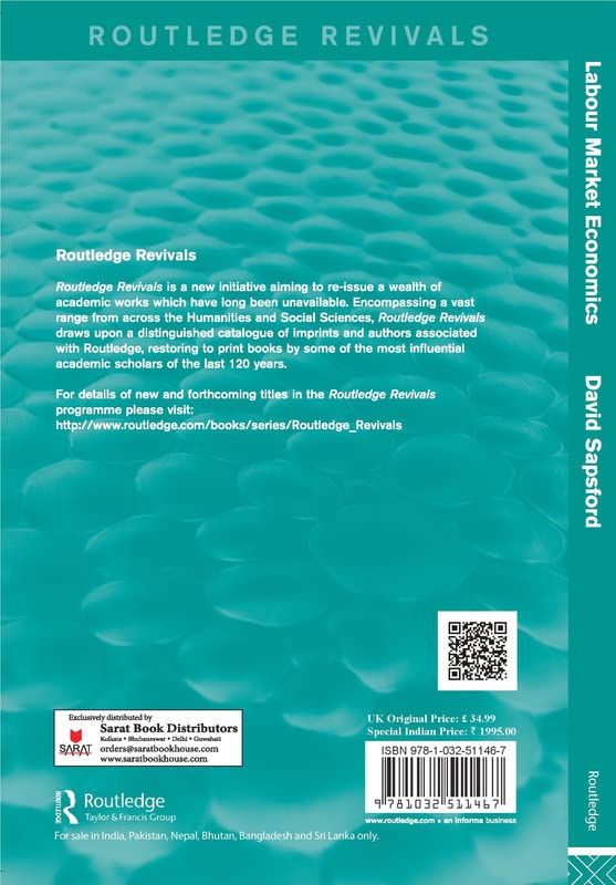 Labour Market Economics (Routledge Revivals) - Retail Maharaj