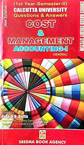 Cost and Management Accounting - I (GENERAL) - CU - First Year - Semester - II - Questions & Answers - English Version - Retail Maharaj