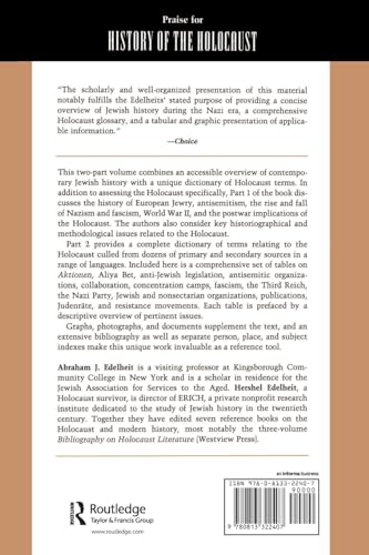 History of the Holocaust: A Handbook And Dictionary - Retail Maharaj