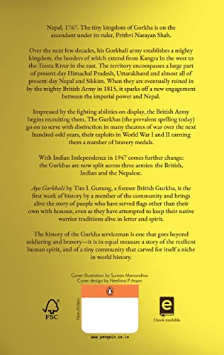 Ayo Gorkhali: A History of the Gurkhas - Retail Maharaj