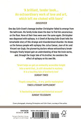 A Smell of Burning: A Memoir of Epilepsy - Retail Maharaj