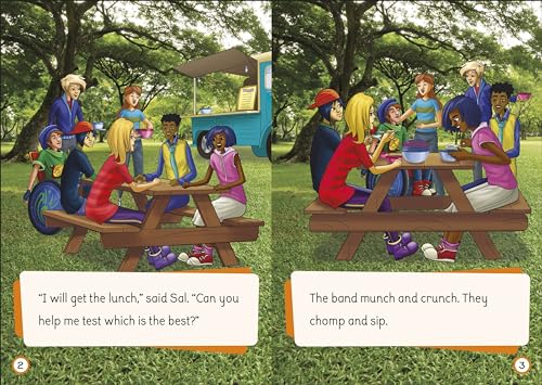 Phonic Books Moon Dogs Extras Set 2: Adjacent consonants and consonant digraphs (Phonic Books Catch Up Readers) - Retail Maharaj