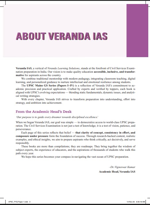13 Years' UPSC Previous Years' Papers (Mains) General Studies Paper-1 - Retail Maharaj
