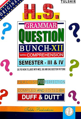 H.S Grammar Question Bunch With Comprehension (Semester - III & IV) Class-XII (Bengali Version) - Retail Maharaj