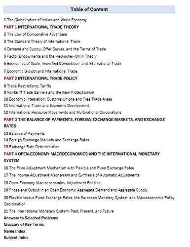 International Economics, 13ed, An Indian Adaptation - Retail Maharaj