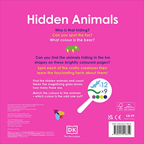 Hidden Animals: An Illustrated Guide to Evolution - Retail Maharaj