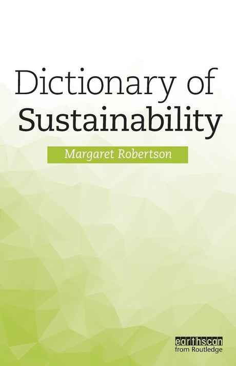 Dictionary of Sustainability - Retail Maharaj