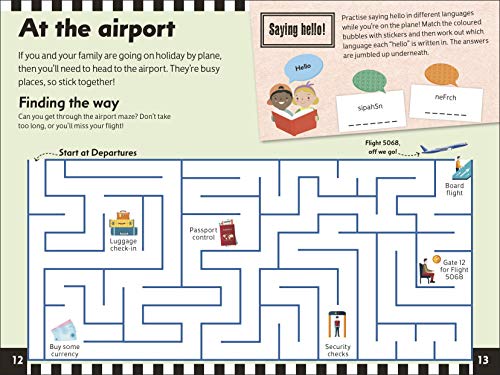 Travel Activity Pack: Fun-filled Backpack Bursting with Games and Activities - Retail Maharaj