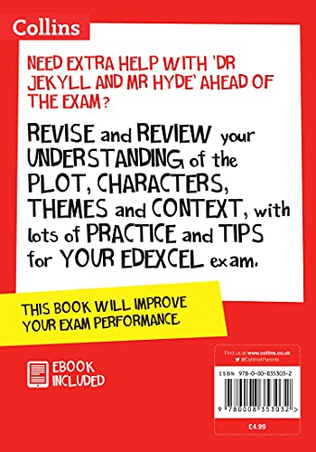 Dr Jekyll and Mr Hyde: Edexcel GCSE 9-1 English Literature Text Guide: Ideal for the 2024 and 2025 exams (Collins GCSE Grade 9-1 SNAP Revision) - Retail Maharaj