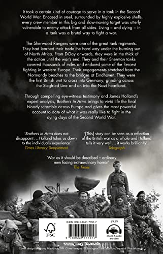 Brothers in Arms: One Legendary Tank Regiment's Bloody War from D-Day to VE-Day