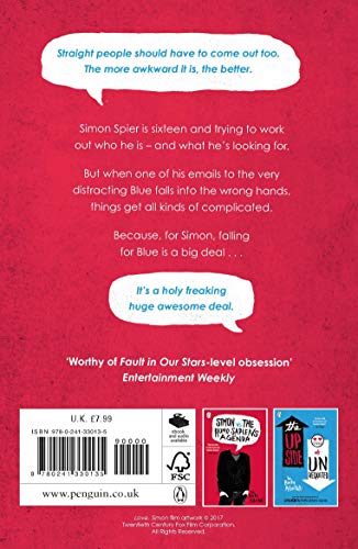 Love Simon: Simon Vs The Homo Sapiens Agenda Official Film Tie-in - Retail Maharaj
