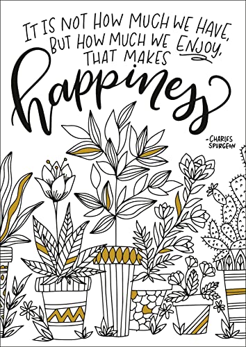 Choose Joy Postcard Book: 24 Inspirational Cards to Color and Send