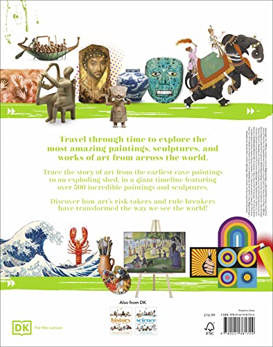 Art Year by Year: A Visual History, from Cave Paintings to Street Art (DK Children's Year by Year) - Retail Maharaj