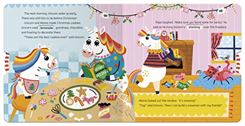 Unicorn's Christmas: Turn the Wheels for Some Holiday Fun!