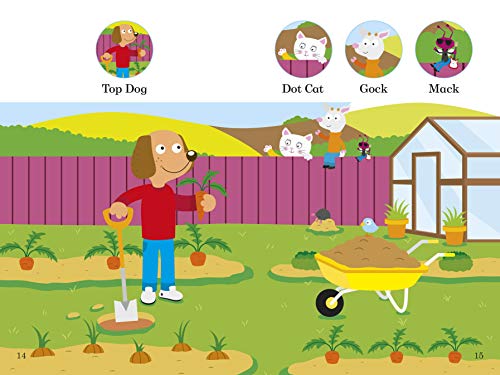 Ladybird Readers Starter Level 5 - Top Dog is Sick (ELT Graded Reader) - Retail Maharaj