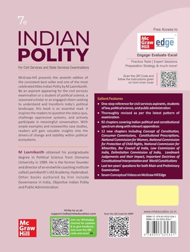 Indian Polity for UPSC (English)|7th Edition|Civil Services Exam| State Administrative Exams - Retail Maharaj