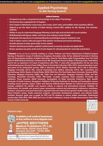 APPLIED PSYCHOLOGY FOR BSC NURSING STUDENTS