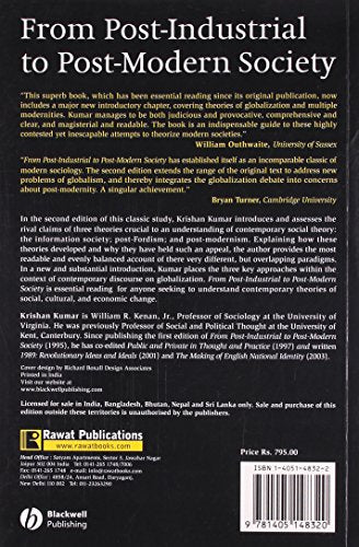 From Post-Industrial to Post-Modern Society (Second Edition) - Retail Maharaj