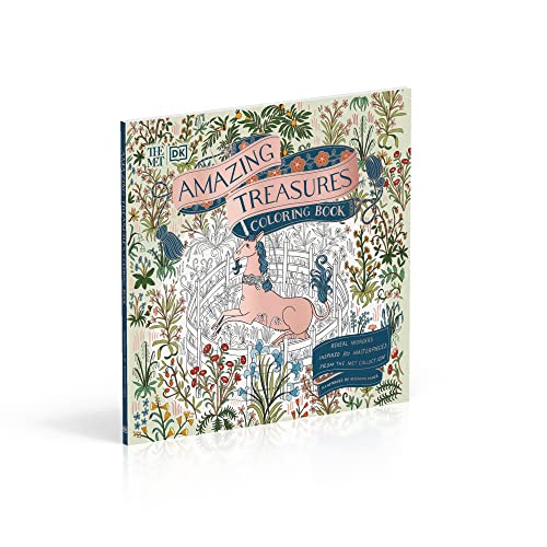 The Met Amazing Treasures Coloring Book: Reveal Wonders Inspired by Masterpieces from The Met Collection (DK The Met)