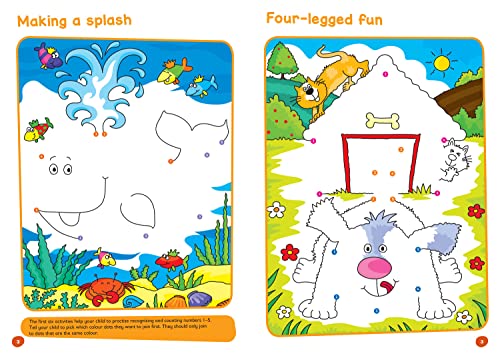Dot-to-Dot Age 3-5 Wipe Clean Activity Book: Ideal for home learning (Collins Easy Learning Preschool) - Retail Maharaj