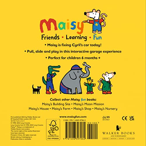 Maisy's Garage: Pull, Slide and Play! - Retail Maharaj