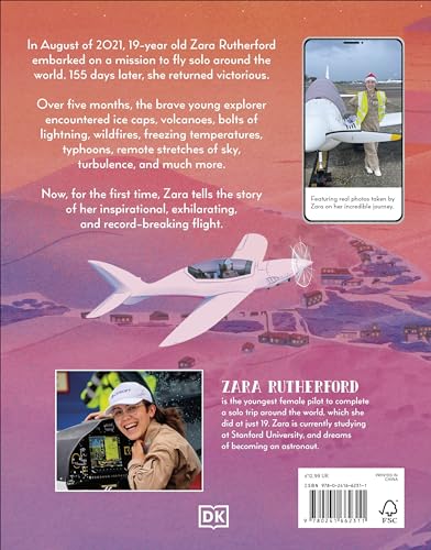 I Flew Around the World: The True Story of a Young Female Pilot's Record-Breaking Flight - Retail Maharaj