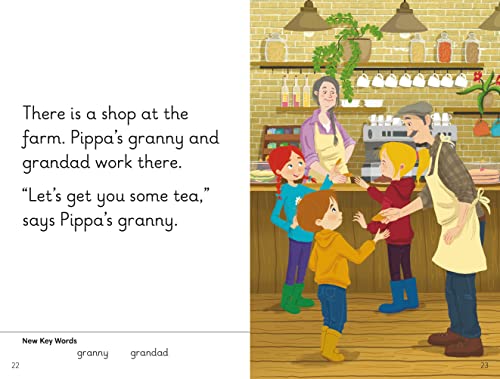 Key Words LVL : 5b : Pippa's Farm (Key Words with Peter and Jane) - Retail Maharaj