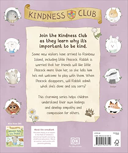 Kindness Club Rabbit Says Sorry: Join the Kindness Club as They Find the Courage To Be Kind - Retail Maharaj
