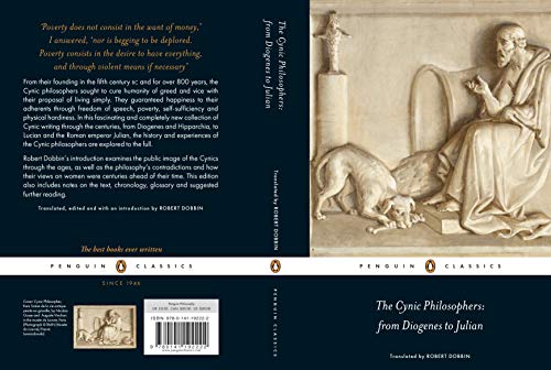The Cynic Philosophers: from Diogenes to Julian (Penguin Classics) - Retail Maharaj