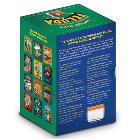 The Adventures of Feluda (Special Birthday Edition; Collector's Edition Box Set): 12 Classic Mysteries for Children - Retail Maharaj