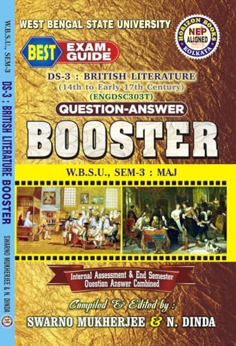 W.B.S.U., SEM-3 DS-3: BRITISH LITERATURE BOOSTER (14th to Early 17th Century) (English Version) - Retail Maharaj