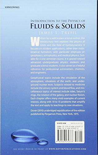 Introduction to the Physics of Fluids and Solids (Dover Books on Physics) - Retail Maharaj