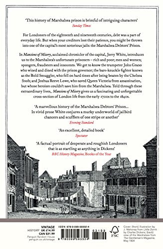 Mansions of Misery: A Biography of the Marshalsea Debtors’ Prison - Retail Maharaj